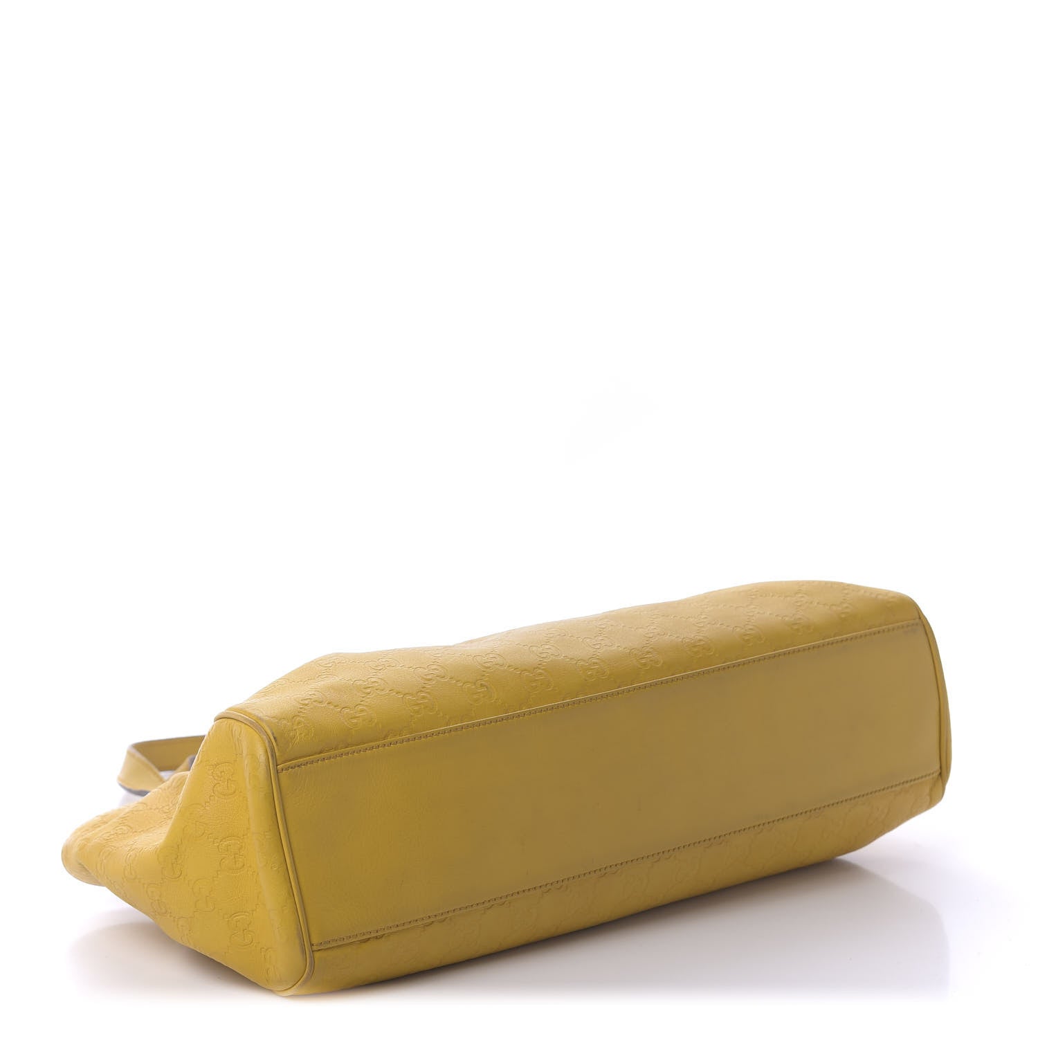 Gucci Guccissima Charmy Shoulder Bag Yellow 4 of 10