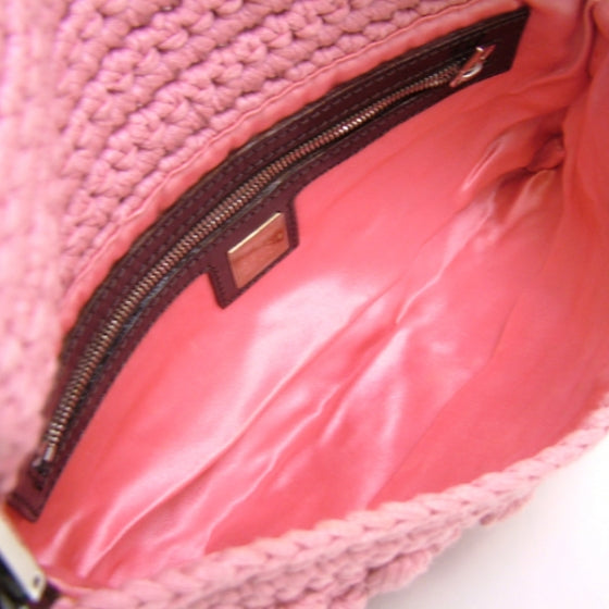 Woven Knit Baguette Pink