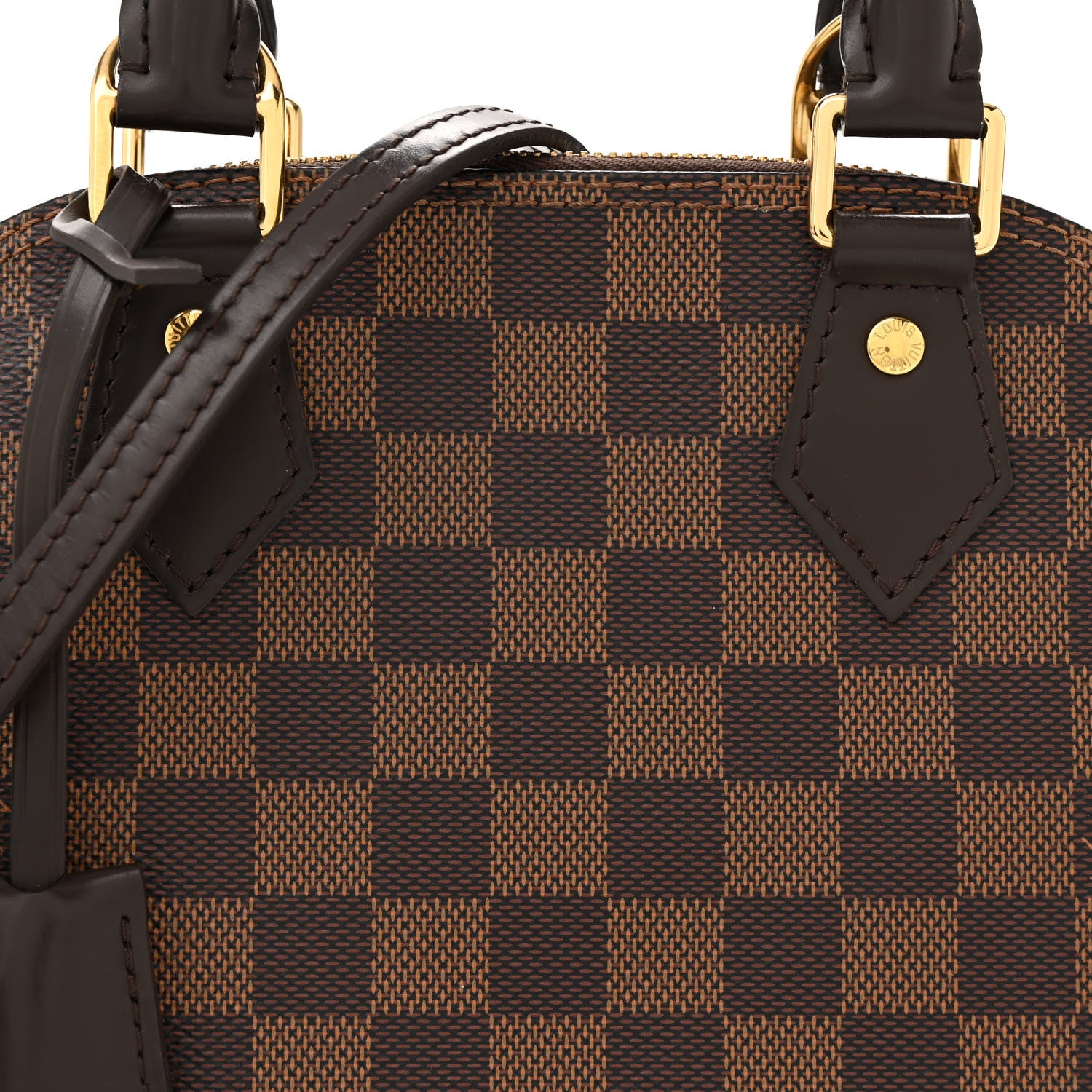 Louis Vuitton Damier Ebene Alma BB 8 of 14