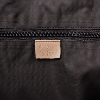 Gucci Monogram Travel Bag Beige Blue 8 of 10