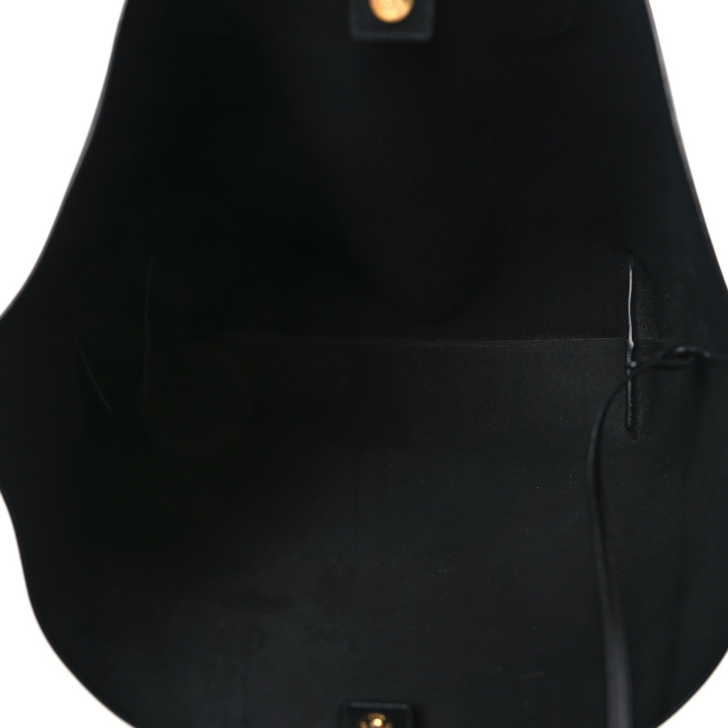 Saint Laurent Calfskin Large Shopping Tote Black 6 of 10