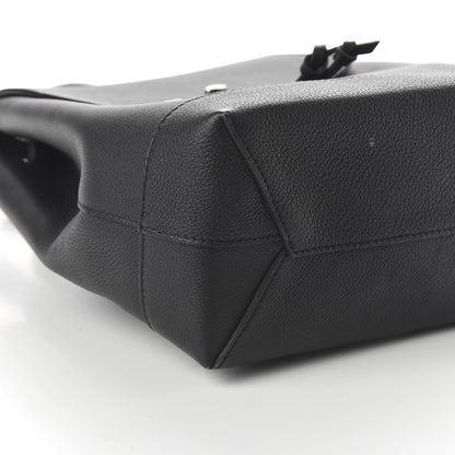 Louis Vuitton Calfskin Lockme Backpack Black 5 of 8