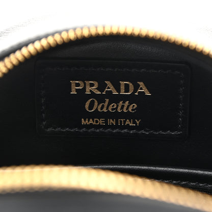 Prada Saffiano Lux Mini Odette Backpack Black 6 of 9