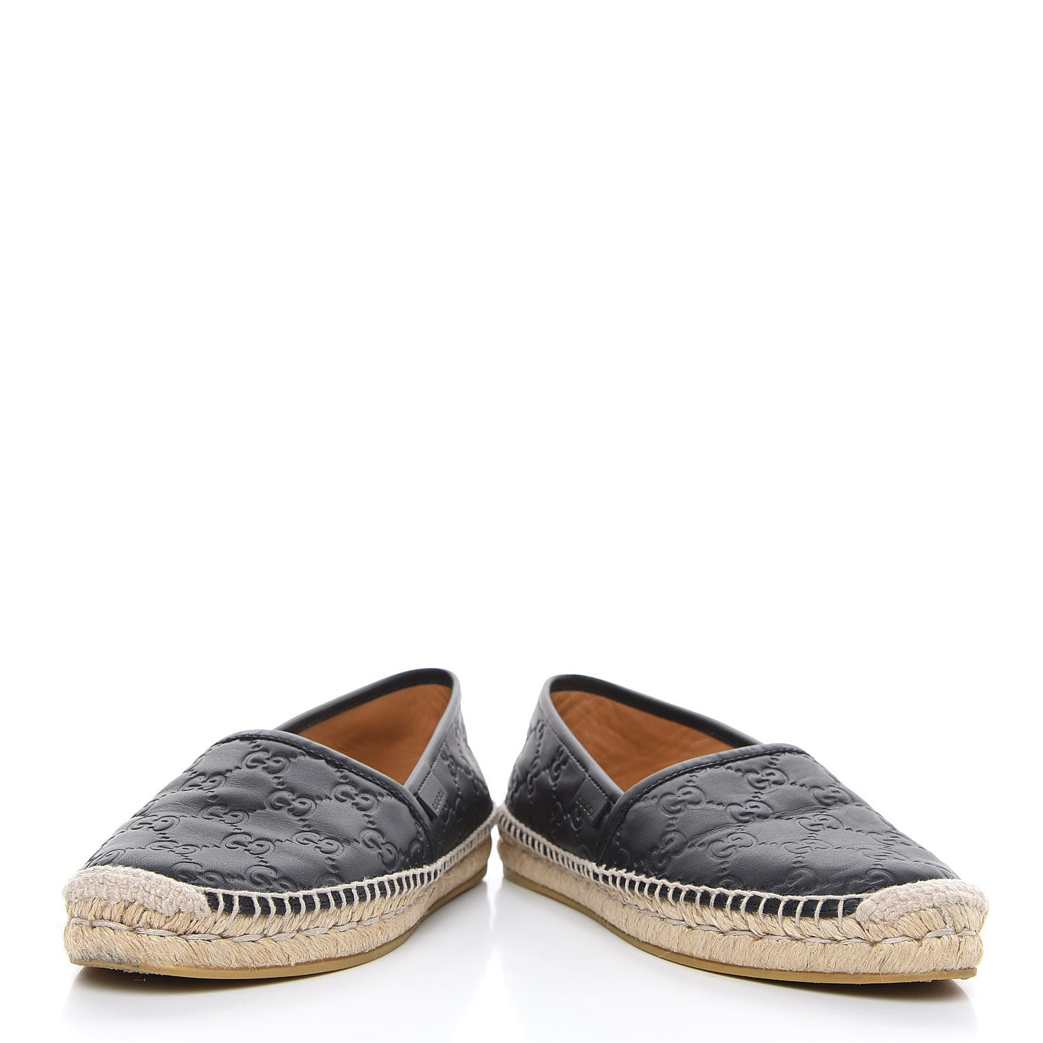 Gucci Guccissima Signature Espadrilles 37 Black 6 of 11
