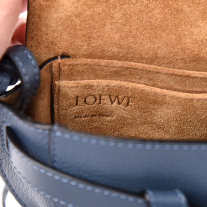 Loewe Grained Calfskin Mini Gate Crossbody Bag Steel Blue 6 of 9