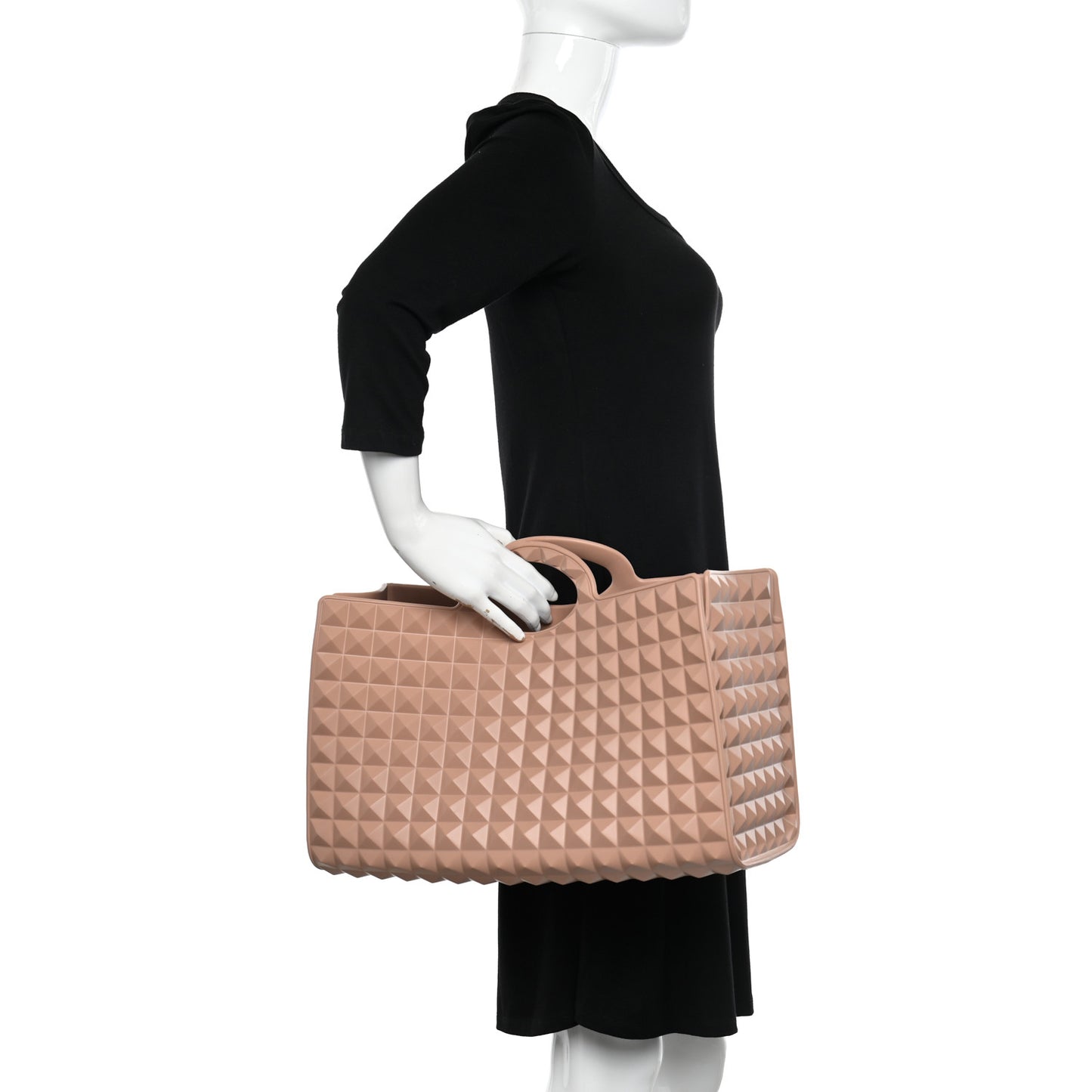 Rubber Le Troisieme Tote Rose Cannelle