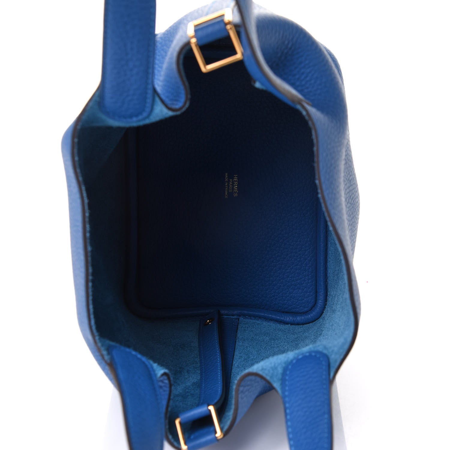 Hermes Taurillon Clemence Picotin Lock 18 PM Mykonos 6 of 11