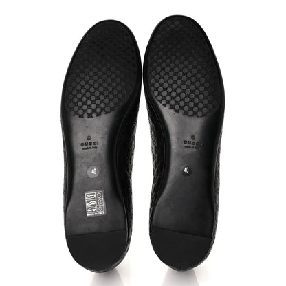 Gucci Microguccissima Flats 40 Black 5 of 8