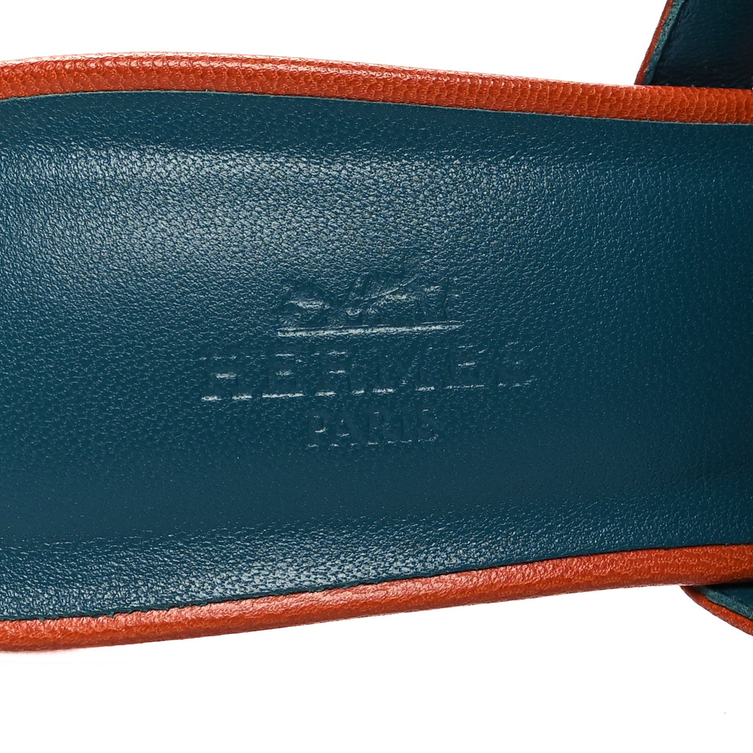 Hermes Goatskin Cute Sandals 37 Rouge Clay 8 of 8
