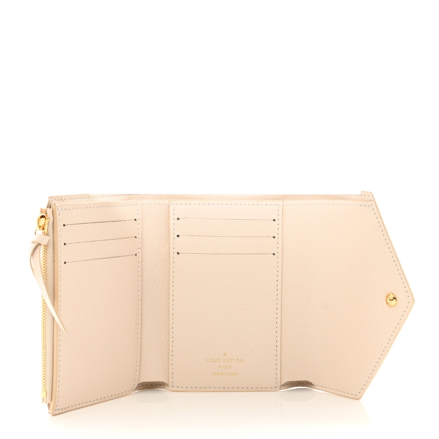 Louis Vuitton Damier Azur Nautical Victorine Wallet Gold 6 of 7