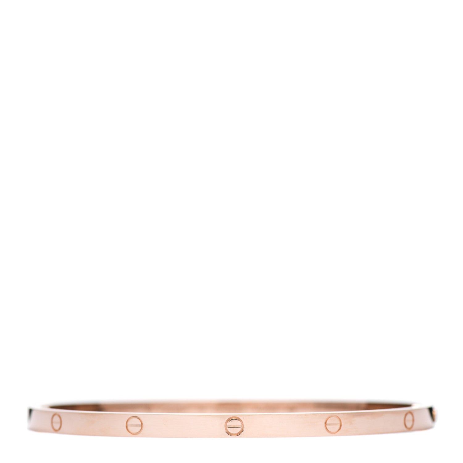 Cartier 18K Pink Gold Small LOVE Bracelet 18 1 of 4
