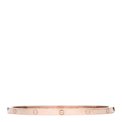 Cartier 18K Pink Gold Small LOVE Bracelet 18 1 of 4