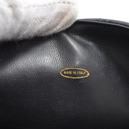 Chanel Lambskin Quilted Flap Belt Bag Navy 9 of 10