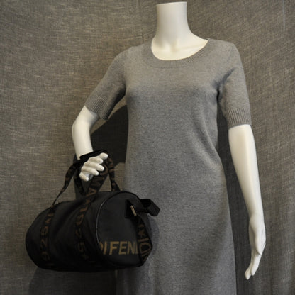 Fendi Nylon 1925 Small Duffel Bag Black 2 of 11