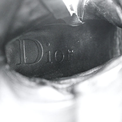 Christian Dior Monogram Buckle Tall Boots 36 Black 8 of 9