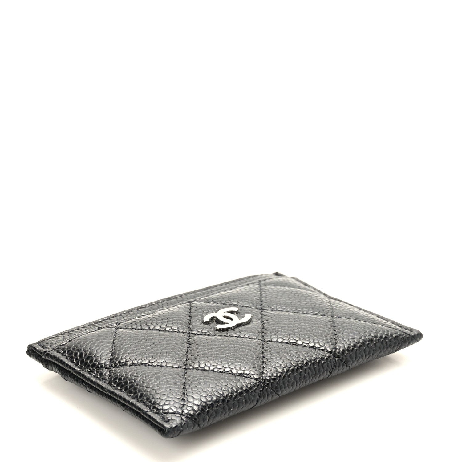 Chanel Caviar Quilted Card Holder Black 4 of 11