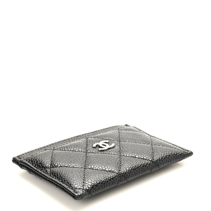 Chanel Caviar Quilted Card Holder Black 4 of 11
