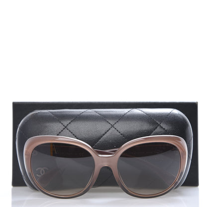 Chanel Acetate Quilted Sunglasses 5184 Tan 8 of 8