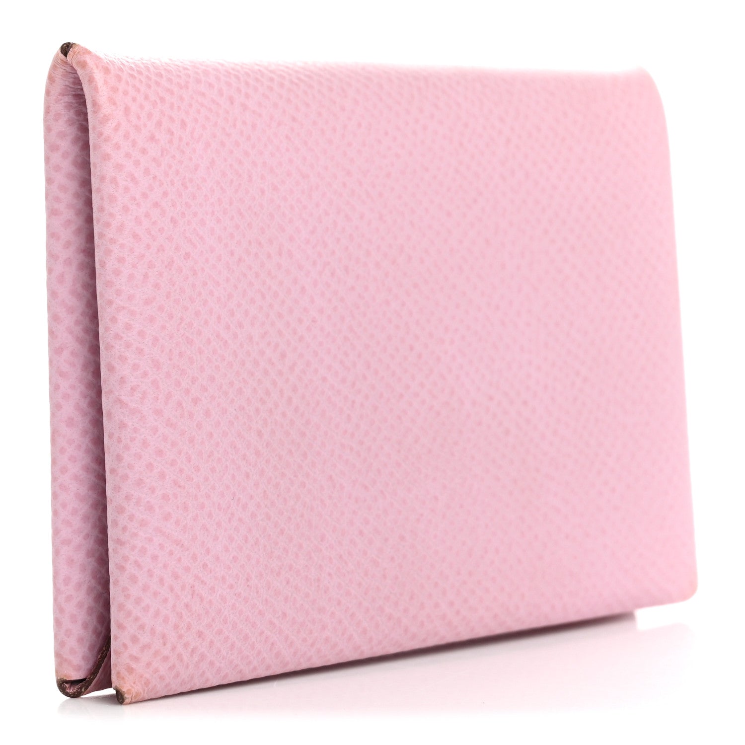 Hermes Epsom Calvi Card Case Mauve Sylvestre 3 of 11