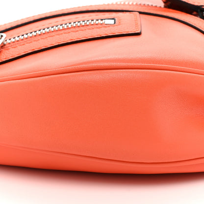Versace Calfskin Small Repeat Zip Hobo Orange 8 of 8