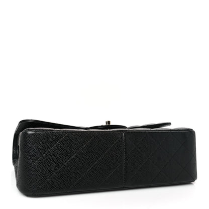 Chanel Caviar Quilted Jumbo Double Flap Black 4 of 9