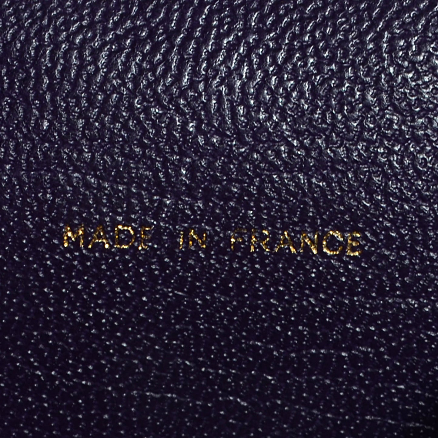 Chevre Goatskin Compact CC Flap Wallet Purple