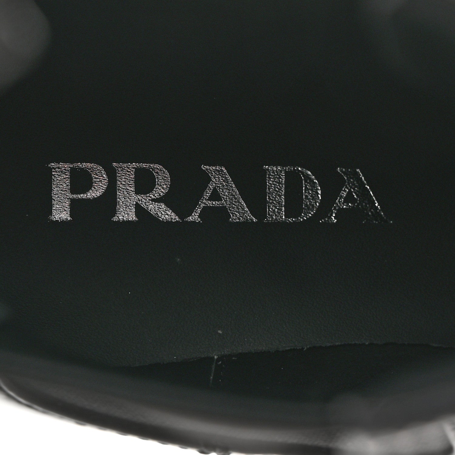 Prada Spazzolato Metal Triangle Logo 50mm Chelsea Boots 36 Black 6 of 8