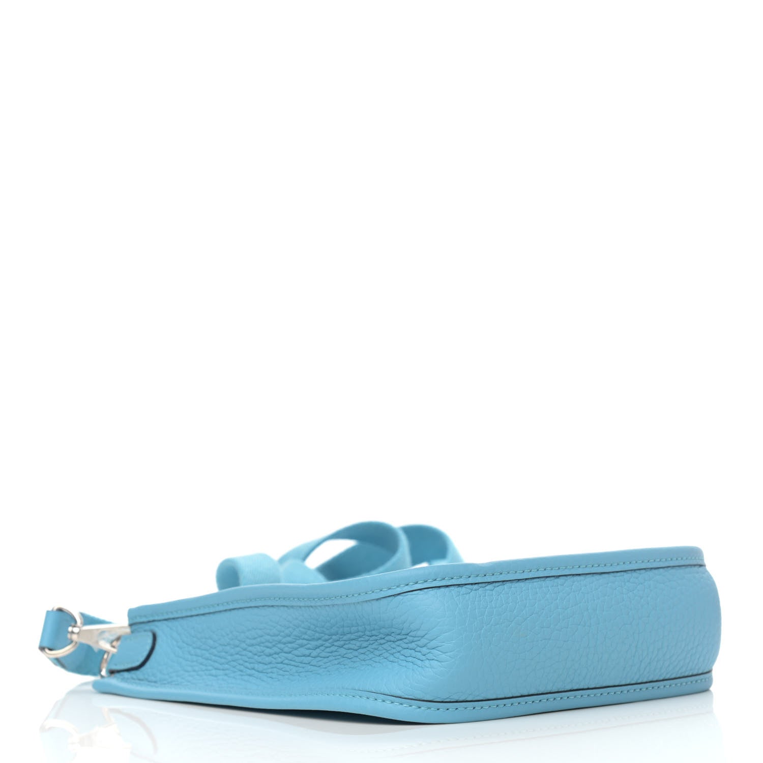 Hermes Taurillon Clemence Evelyne TPM Bleu Du Nord 4 of 11