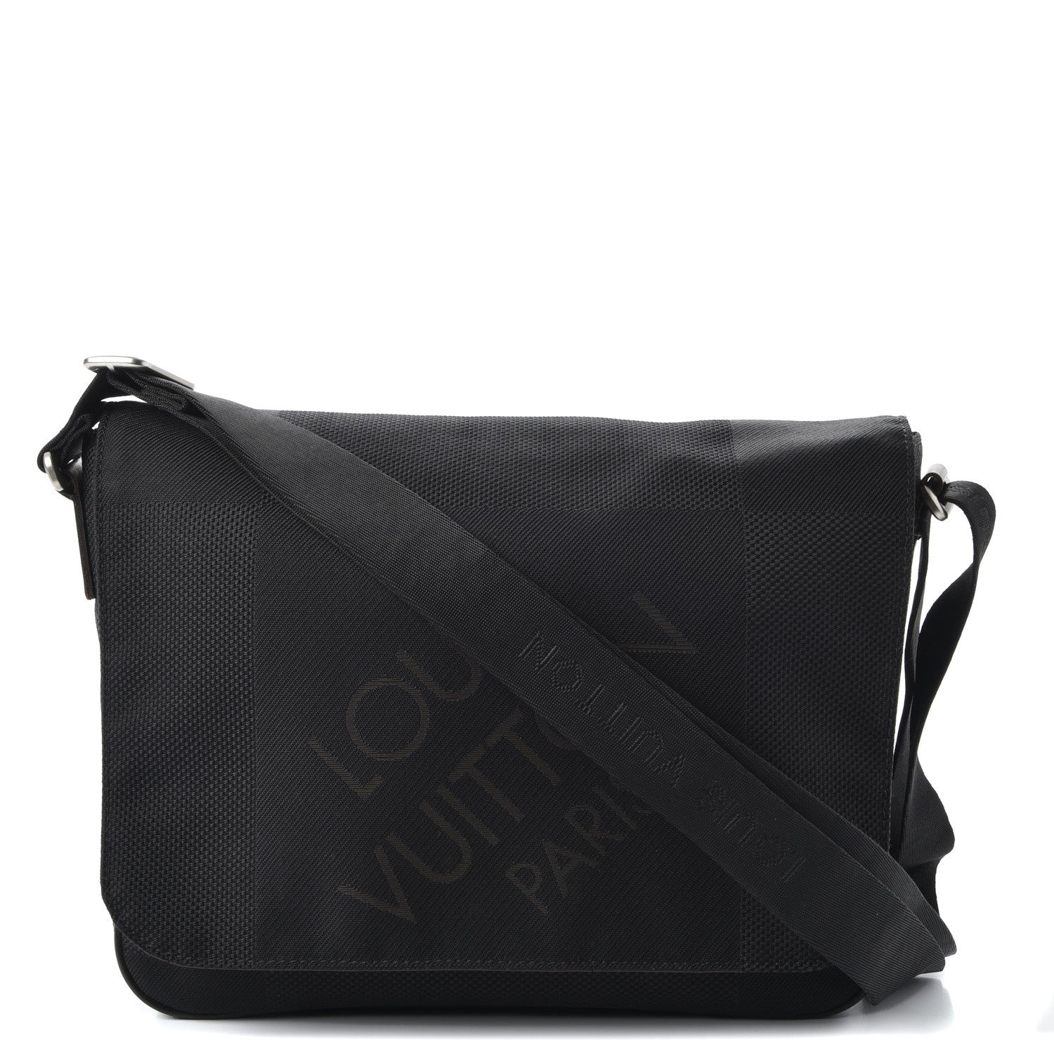 Louis Vuitton Damier Geant Petit Messenger Bag Black 1 of 17