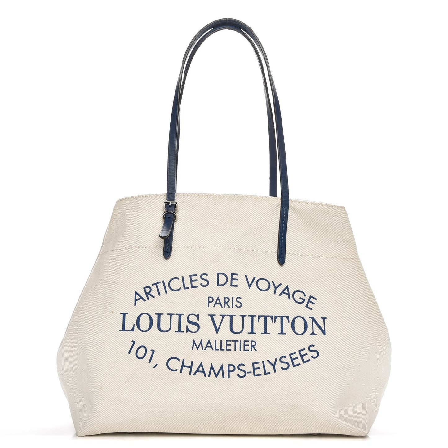 Toile Articles De Voyage Cabas MM Saphir
