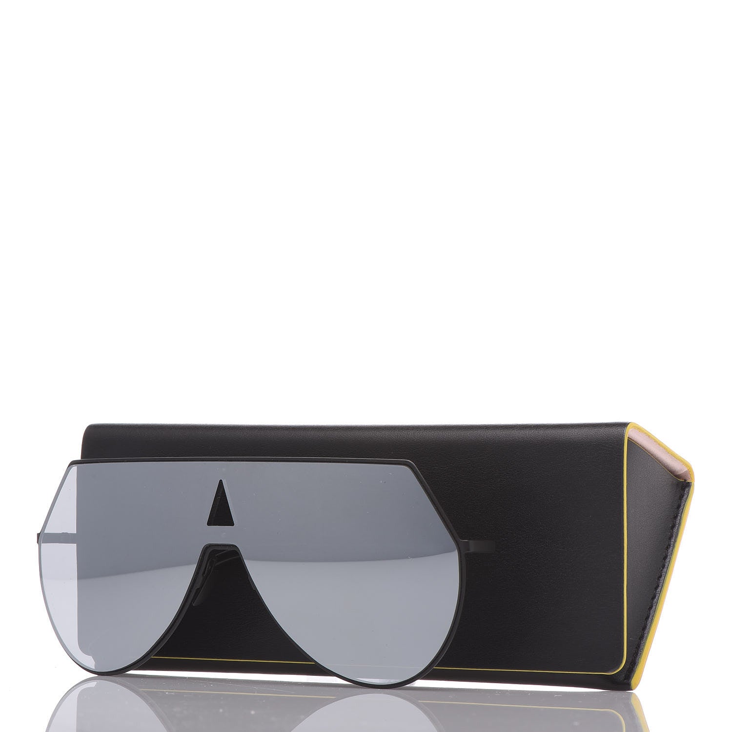 Fendi Metal Mirrored Eyeline Sunglasses FF 0193/S Black 6 of 6