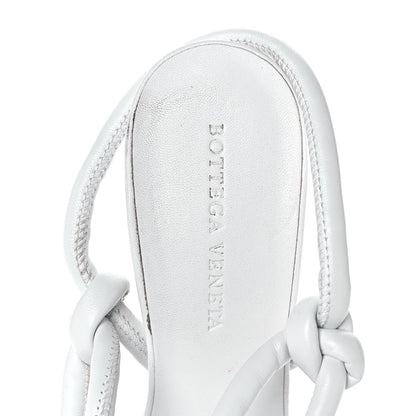 Bottega Veneta Nappa Dream Knotted Sandals 38 White 7 of 7
