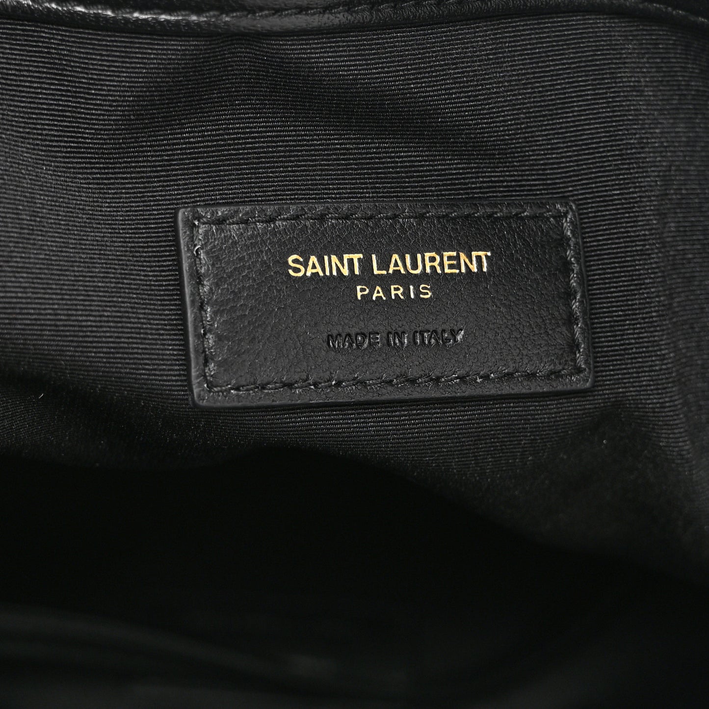 Lambskin Medium Jamie Shopping Tote Black