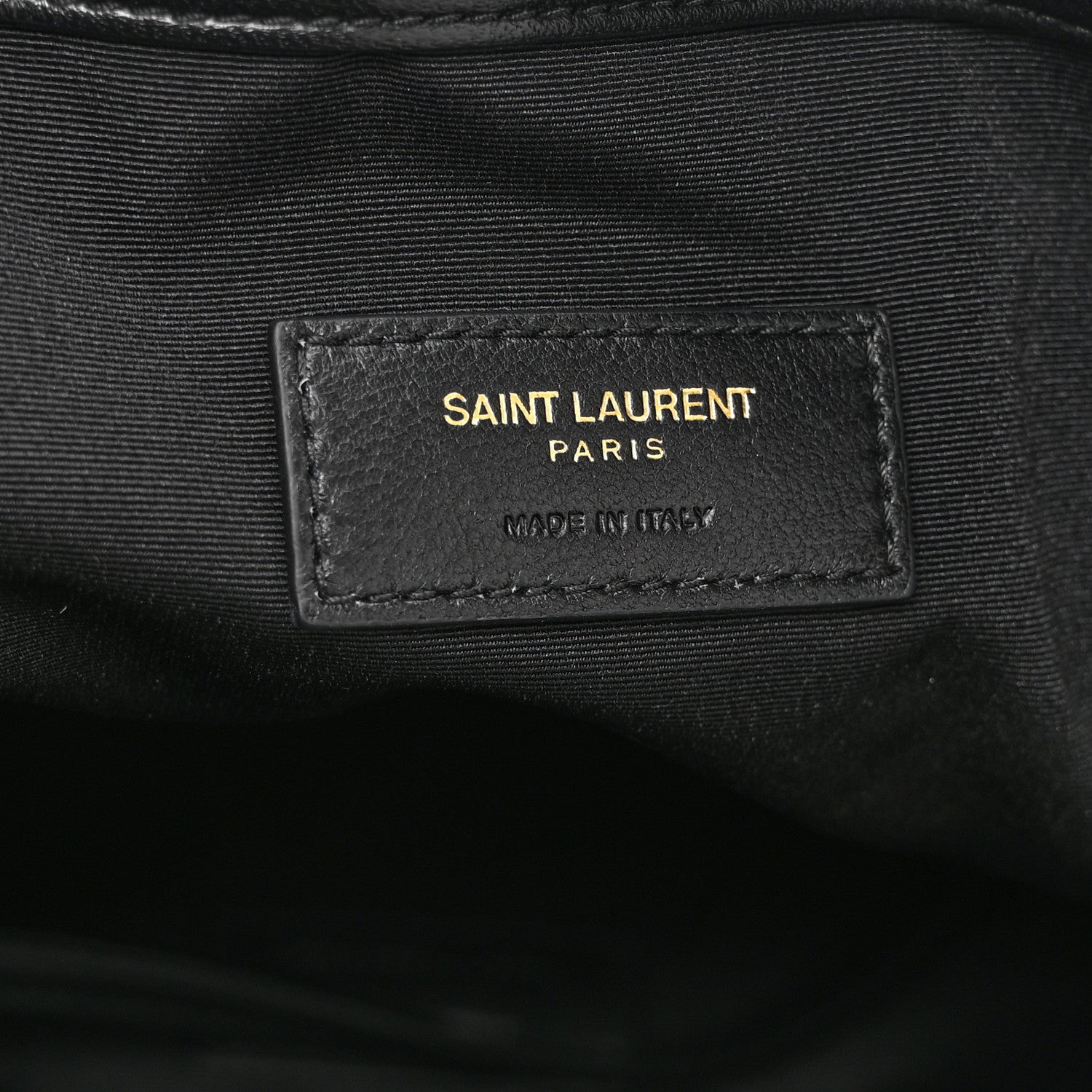 Saint Laurent Lambskin Medium Jamie Shopping Tote Black 7 of 11