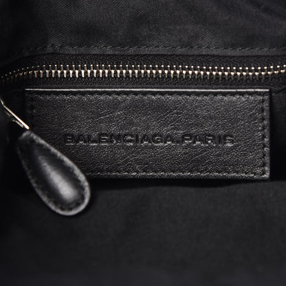 Balenciaga Agneau Giant 12 Silver Hardware Mini Pompon Black 7 of 8