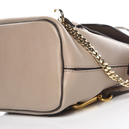 Chloe Suede Calfskin Mini Faye Backpack Motty Grey 6 of 9