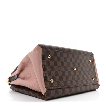 Louis Vuitton Cuir Taurillon Damier Ebene Normandy Magnolia 4 of 9