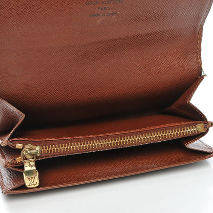 Louis Vuitton Monogram Porte Monnaie Tresor Wallet 5 of 12