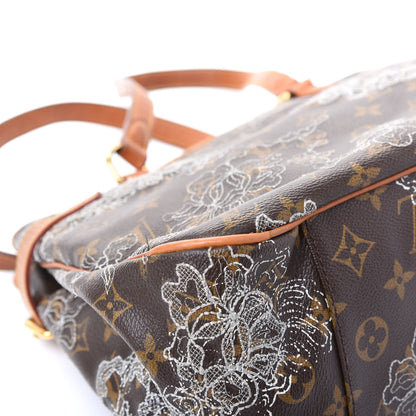 Louis Vuitton Monogram Dentelle Batignolles Horizontal Silver 7 of 11