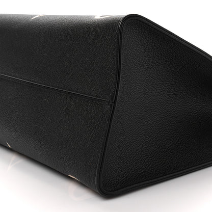 Louis Vuitton Empreinte Monogram Giant Onthego MM Black Beige 7 of 7