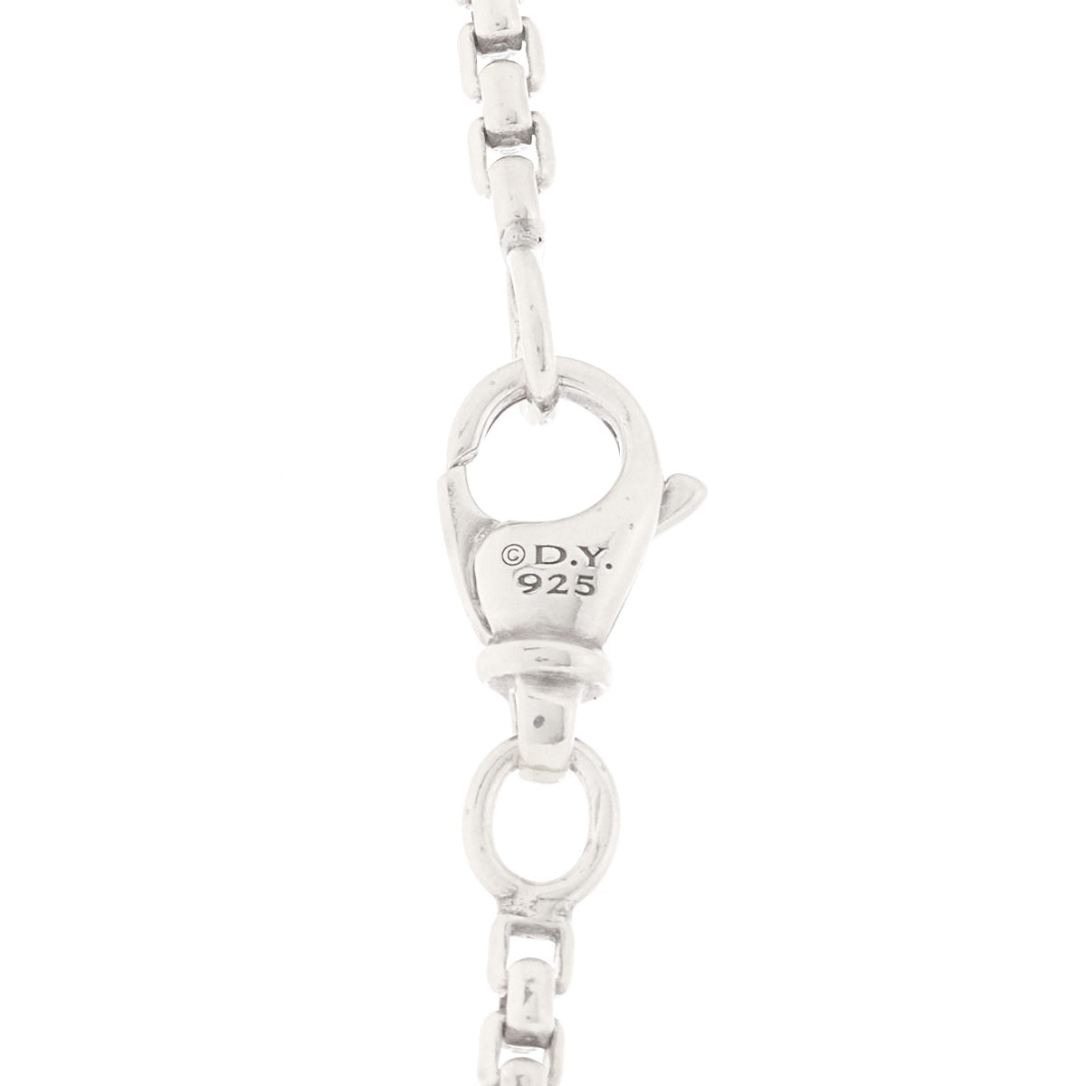 Sterling Silver Chevron Cross Pendant Necklace