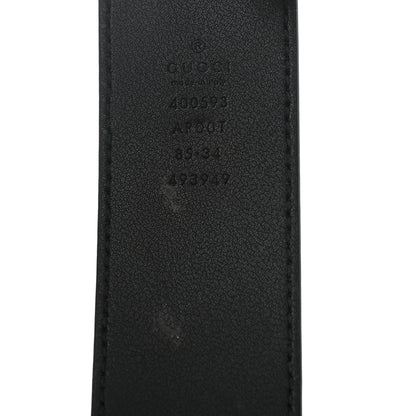 Gucci Calfskin Double G 40mm Belt 85 34 Black 7 of 12