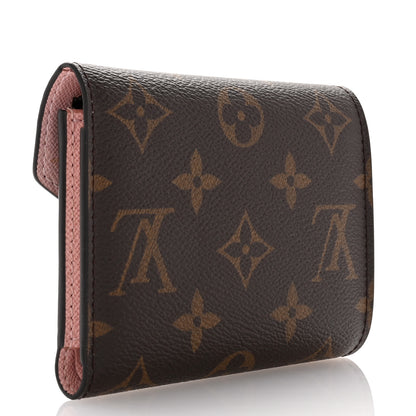 Louis Vuitton Monogram Victorine Wallet Rose Ballerine 3 of 9