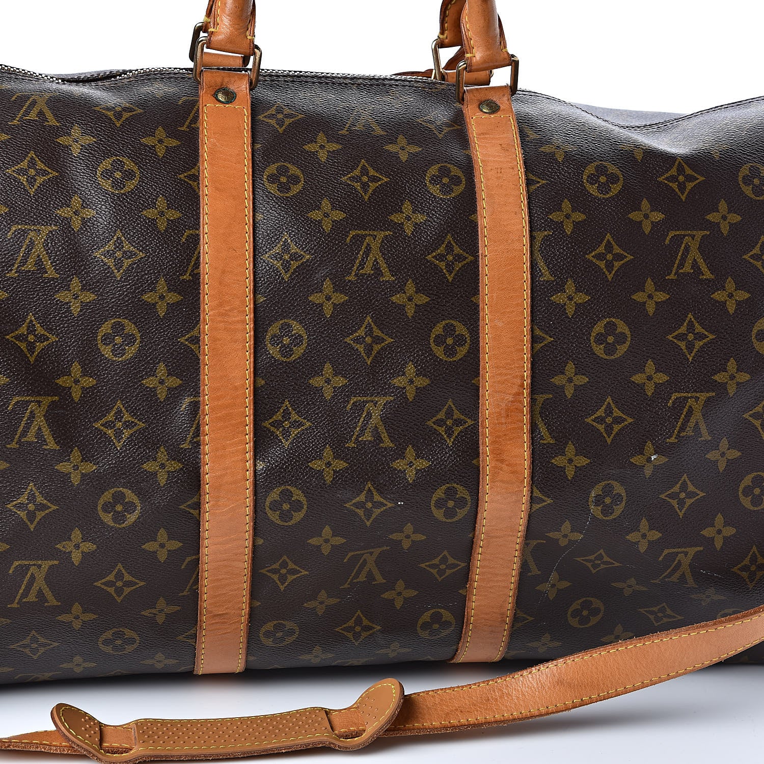 Louis Vuitton Monogram Keepall Bandouliere 55 20 of 22