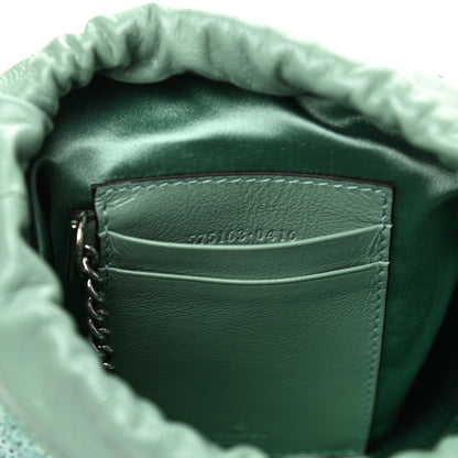 Gucci Sequin Mini GG Marmont 2.0 Bucket Bag Water Green Verde Chiaro Light Water Green 8 of 8
