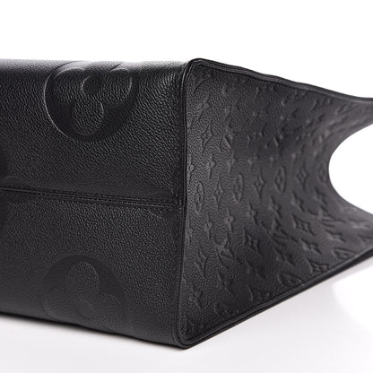 Louis Vuitton Empreinte Monogram Giant Onthego GM Black 9 of 10