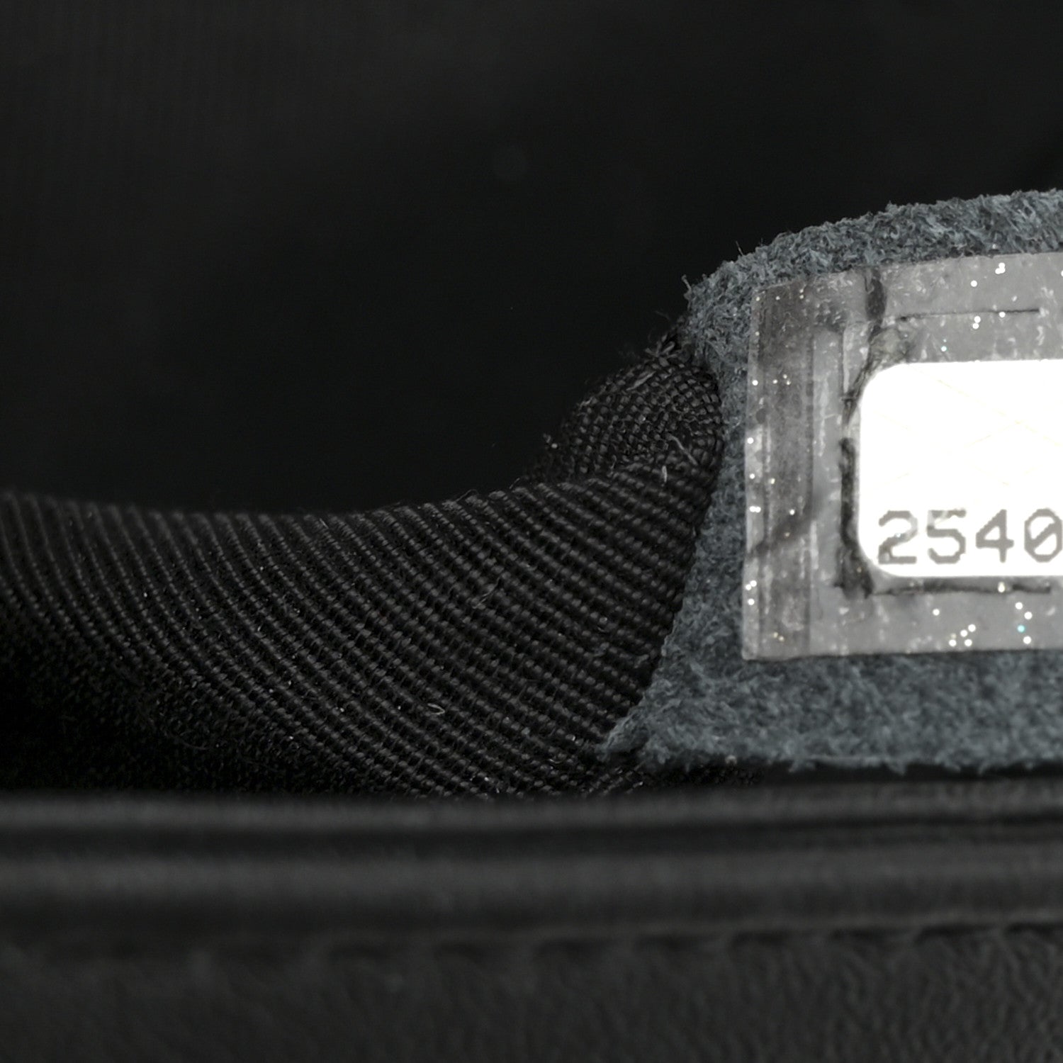 Chanel Calfskin Chevron Quilted Medium Boy Flap Black 7 of 11
