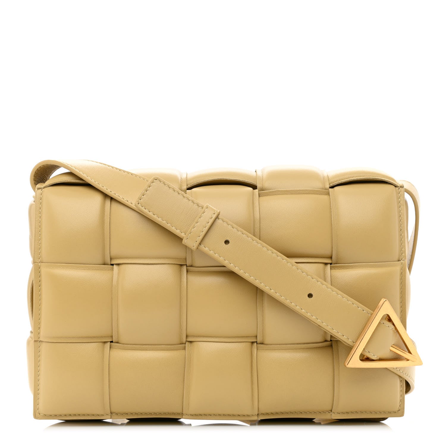 Bottega Veneta Nappa Maxi Intreccio Padded Cassette Crossbody Bag Tapioca 1 of 10