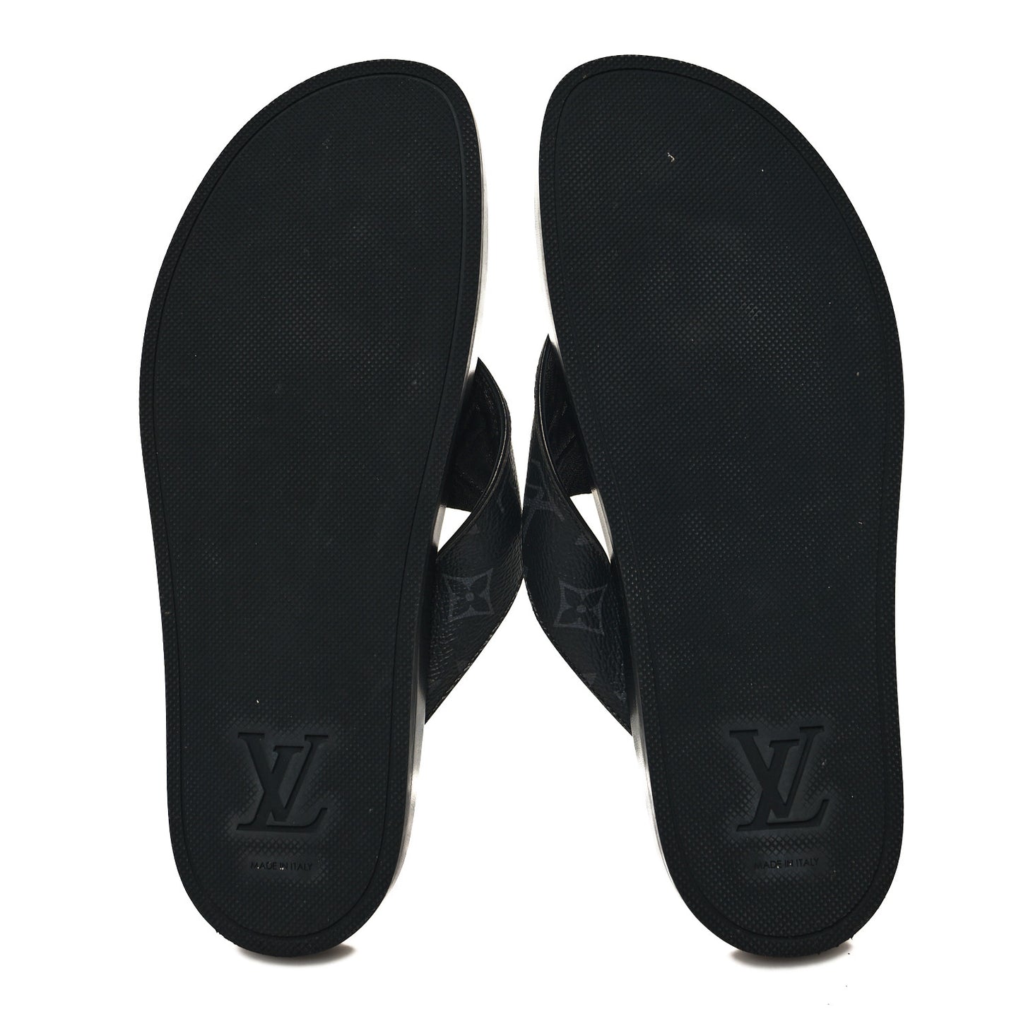 Monogram Eclipse Mens Mirabeau Thong Sandals 8.5
