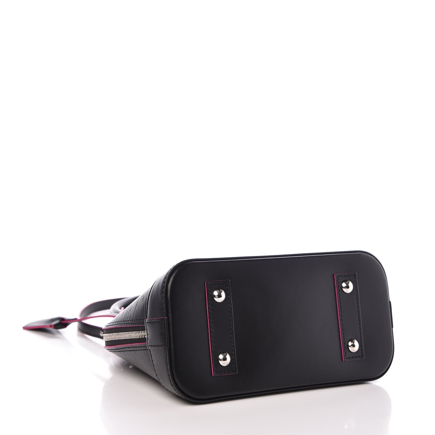 Louis Vuitton Epi Alma BB Black Hot Pink 4 of 7